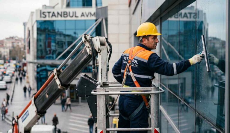 Saf su ile yapılan dış cephe temizliği