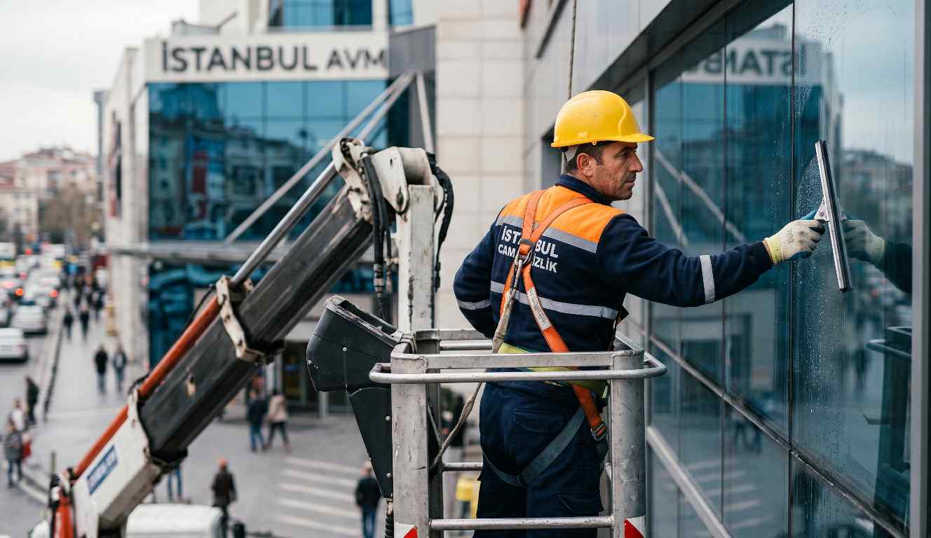 Saf su ile yapılan dış cephe temizliği