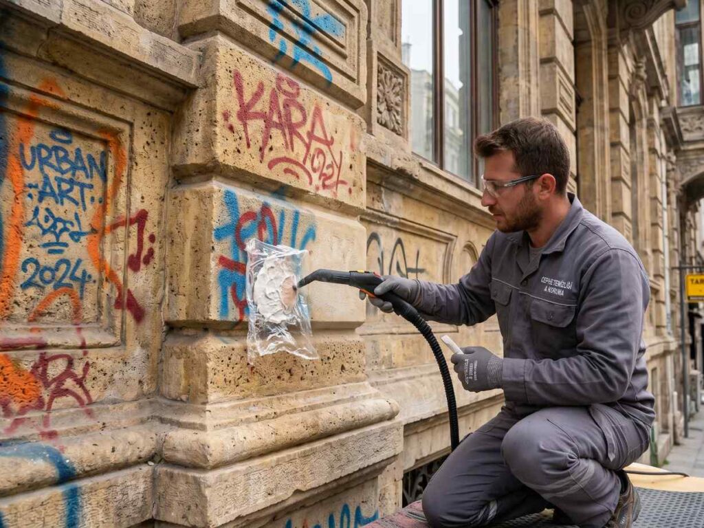 Profesyonel grafitti temizliği