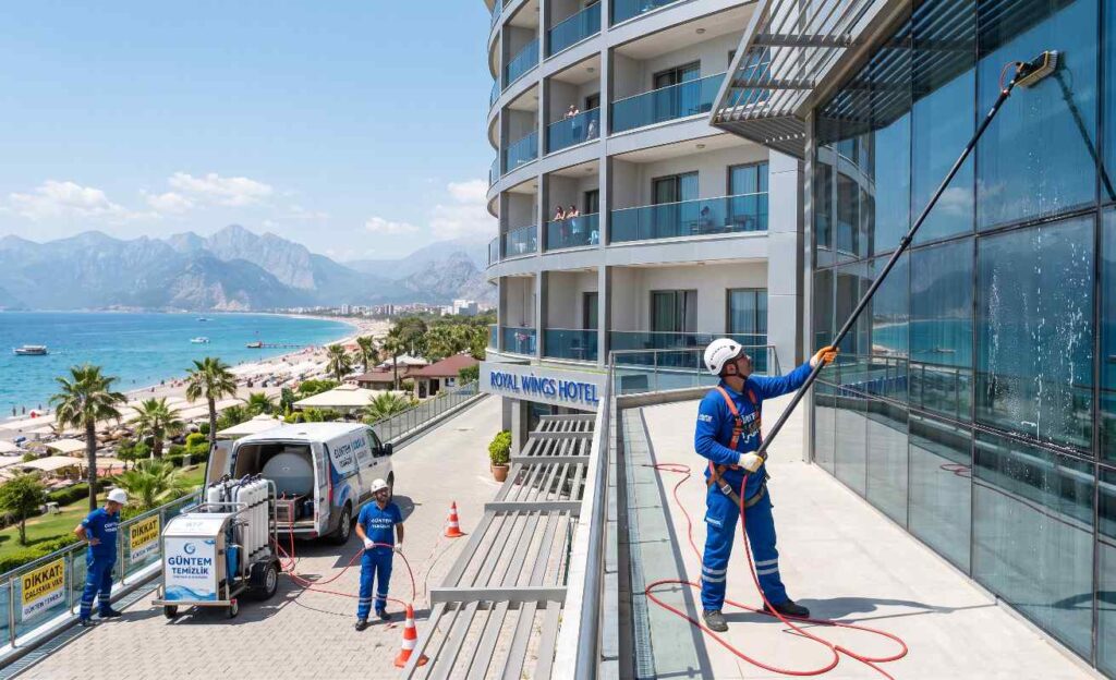 Çevre dostu dış cephe temizliği
