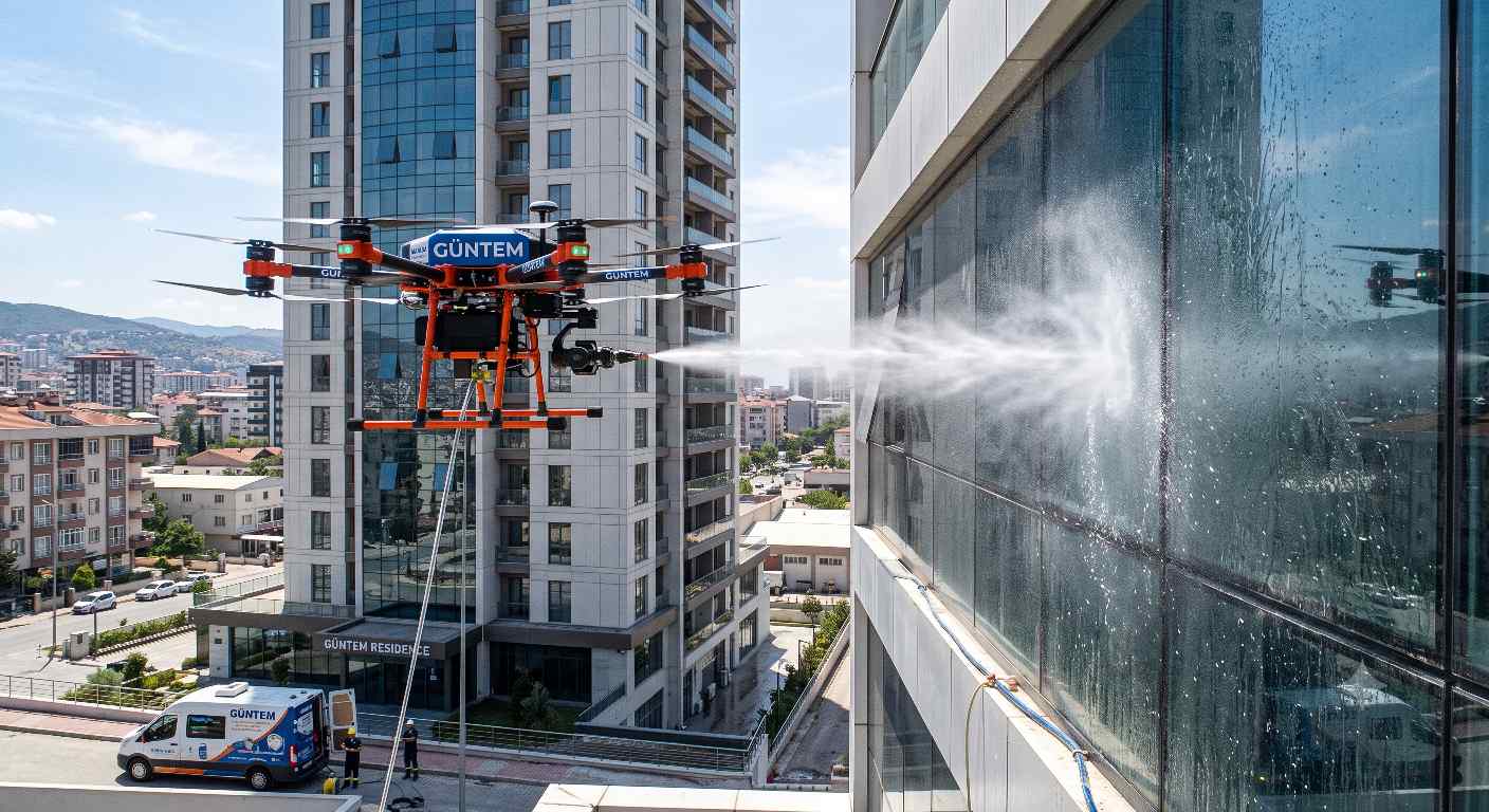 Drone ile temizlik