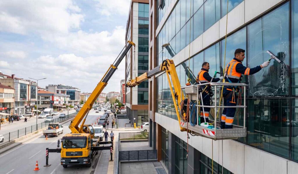 Profesyonel cephe bakımı çalışmaları
