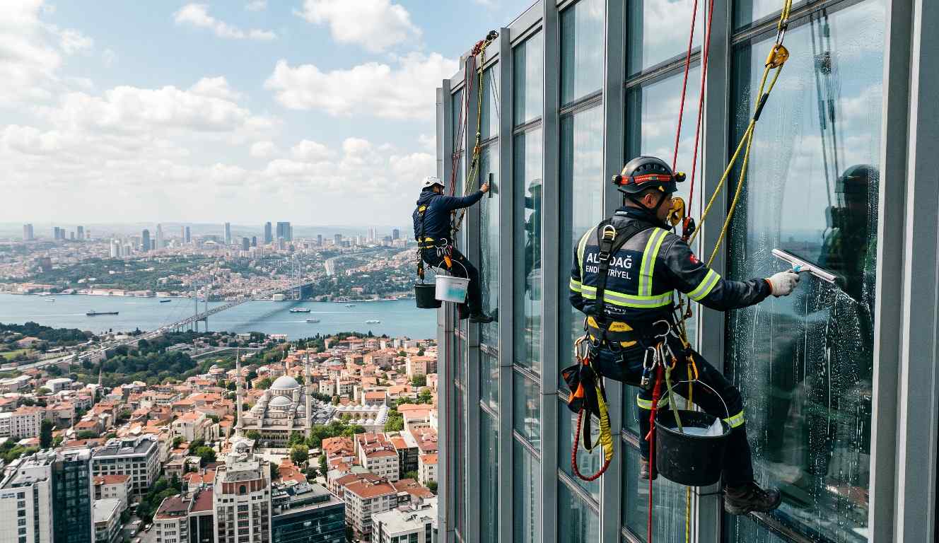 Beyoğlu dış cephe ve cam temizliği