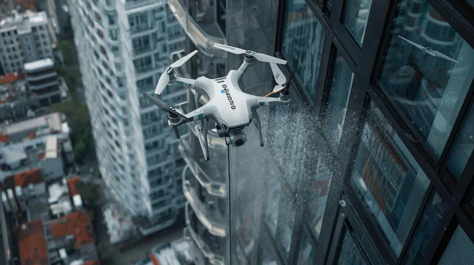 Drone ile Bakırköy cam temizliği hizmetleri