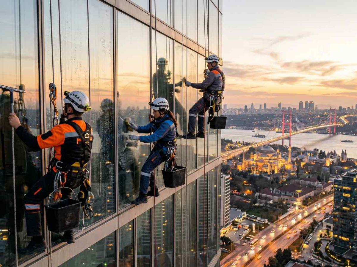 Bağcılar plaza cam temizliği hizmeti