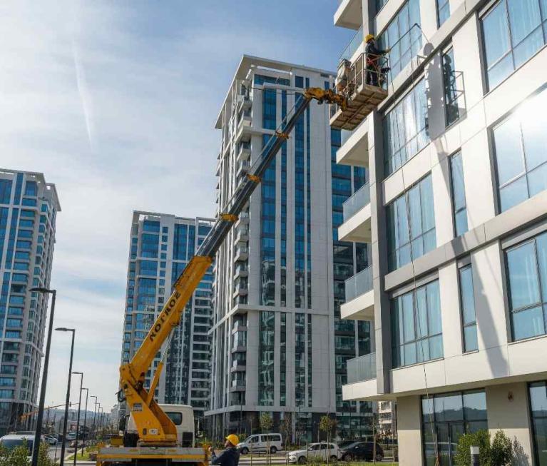 Bahçeşehir plaza cam temizliği hizmetleri