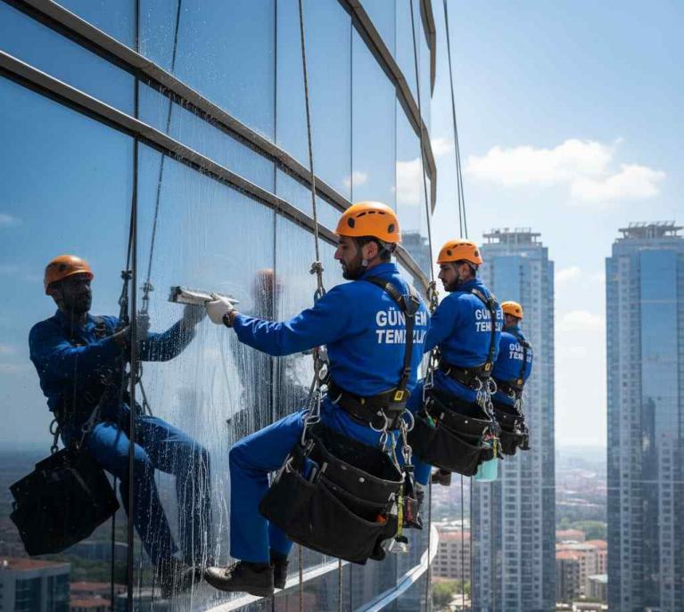 Dağcılık ile Levent dış cephe temizliği hizmetleri