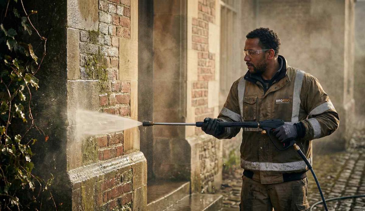 Dış cephe hidro basınç temizliği