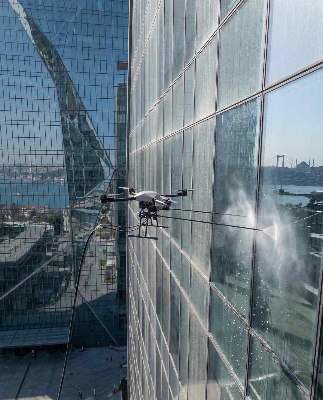 Drone ile dış cephe yıkama fiyatları ve profesyonel temizlik hizmeti