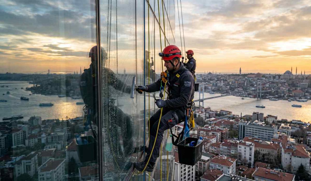 Endüstriyel dağcılık ile Maltepe dış cephe temizliği