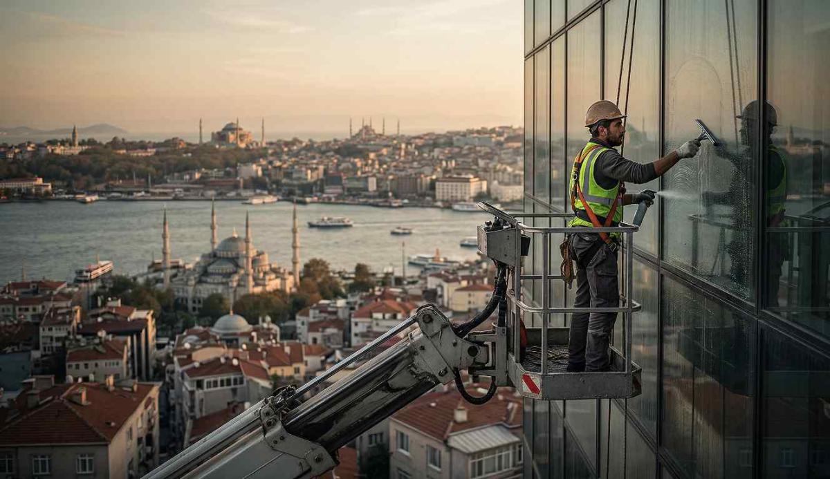 Levent plaza cam temizliği hizmetleri