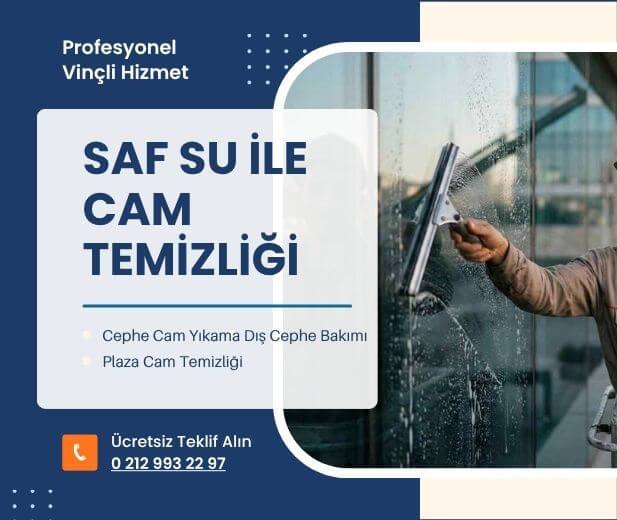 Saf su teknolojisi ile dış cephe ve cam temizliği