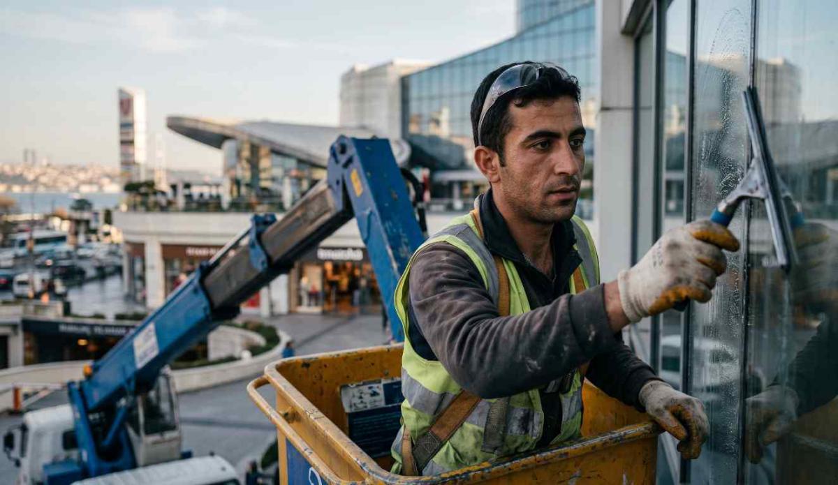 Vinçle ile Esenler dış cephe temizliği